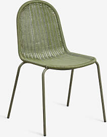 Pack Mit 2 Stapelbaren Gartenstühlen Aus