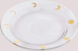 Pack Mit 4 Desserttellern Aus Glas Exton
