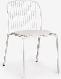 Pack Mit 4 Gartenstühlen Aus Stahl Anerina