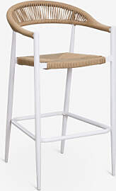 Pack Mit 4 Hohen Hockern 75 Cm Aus Aluminium Und