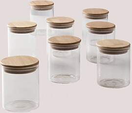 Pack Mit 8 Gläsern Ø8 Cm Aus Seyne-glas