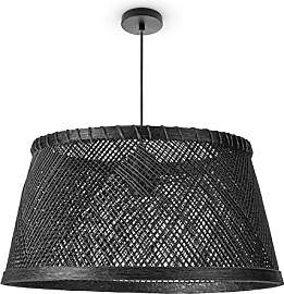 Paco Home Deckenlampe Bambus Hängeleuchte Boho