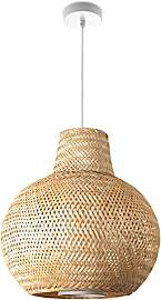Paco Home Deckenlampe Bambus Hängeleuchte Boho