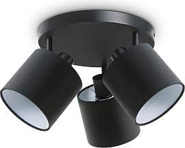 PACO HOME Deckenleuchte "ANIKA", schwarz 