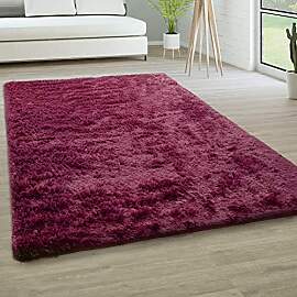 Paco Home Hochflor Teppich Wohnzimmer rutschfest