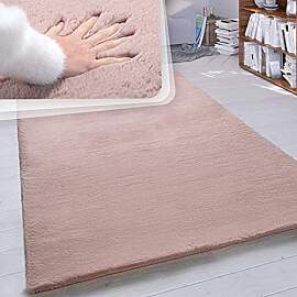 Paco Home Hochflor Teppich Wohnzimmer Schlafzimmer 