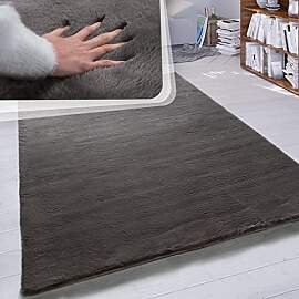 Paco Home Hochflor Teppich Wohnzimmer Schlafzimmer 