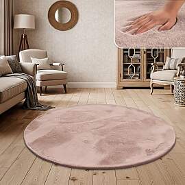 Paco Home Hochflor Teppich Wohnzimmer Schlafzimmer 