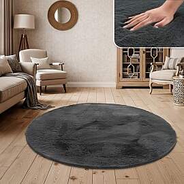 Paco Home Hochflor Teppich Wohnzimmer Schlafzimmer 