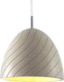 PACO HOME Pendelleuchte "GRIP", beige