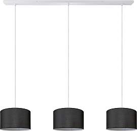 PACO HOME Pendelleuchte "HUGO CANVAS UNI