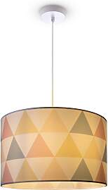 PACO HOME Pendelleuchte "Hugo Delta",