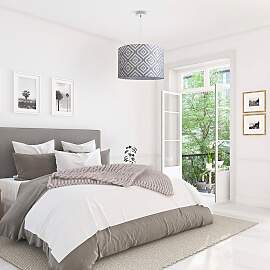 PACO HOME Pendelleuchte "Hugo Stella",
