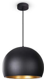 PACO HOME Pendelleuchte "JOHN", schwarz