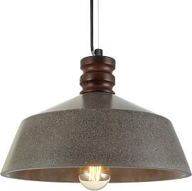 PACO HOME Pendelleuchte "KUTTER", grau