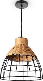 PACO HOME Pendelleuchte "PUCU", schwarz, 