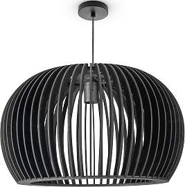 PACO HOME Pendelleuchte "PULU", schwarz, 