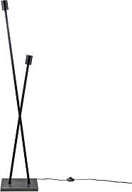 PACO HOME Stehlampe "IKS", schwarz, 2,