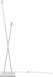 PACO HOME Stehlampe "IKS", weiß, 2, H: