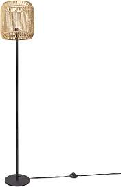 PACO HOME Stehlampe "Pedro", schwarz
