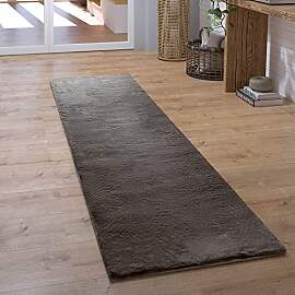Paco Home Teppich Läufer Hochflor Wohnzimmer Flur 