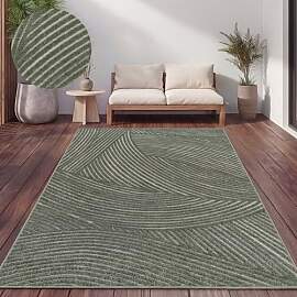Paco Home Teppich Outdoor Wetterfest, Moderne