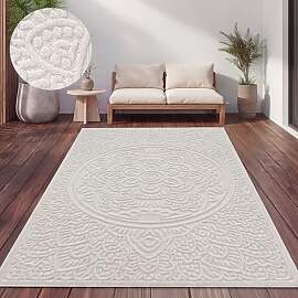 Paco Home Teppich Outdoor Wetterfest, Moderne