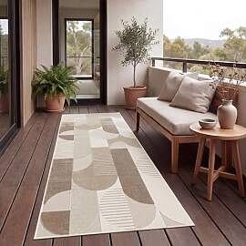Paco Home Teppich Outdoor Wetterfest, Moderne