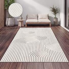 Paco Home Teppich Outdoor Wetterfest, Moderne