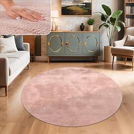 Paco Home Teppich Wohnzimmer Kunstfell weich