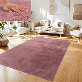 Paco Home Teppich Wohnzimmer Kunstfell weich