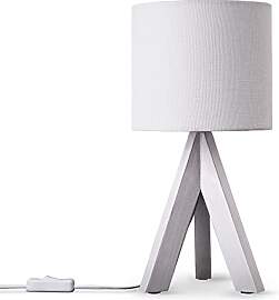 Paco Home Tischlampe Nachttisch Deko Wohnzimmer