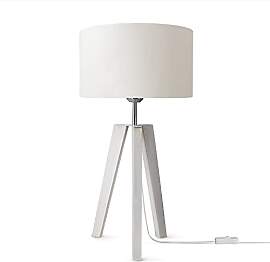 Paco Home Tischlampe Nachttisch Deko Wohnzimmer