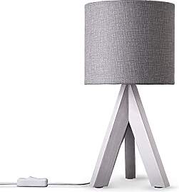 Paco Home Tischlampe Nachttisch Deko Wohnzimmer