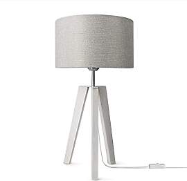 Paco Home Tischlampe Nachttisch Deko Wohnzimmer