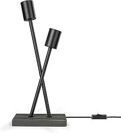 Paco Home Tischlampe Vintage E27 Wohnzimmerlampe