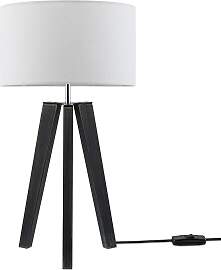 PACO HOME Tischleuchte "Canvas uni