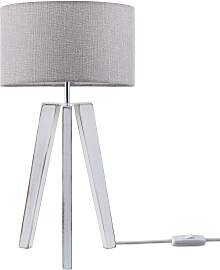 PACO HOME Tischleuchte "Canvas uni