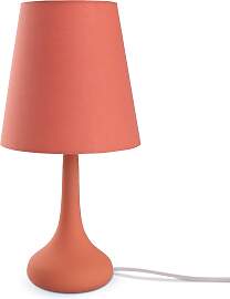 PACO HOME Tischleuchte "HELA", orange,