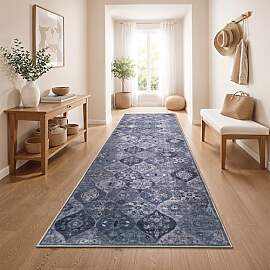 Paco Home Vintage Teppich Läufer Kurzflor Boho