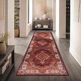 Paco Home Vintage Wohnzimmerteppich Kurzflor