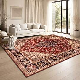 Paco Home Vintage Wohnzimmerteppich Kurzflor