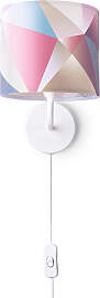 PACO HOME Wandleuchte "Kosy 309", weiß, 