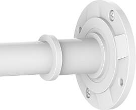 PadPure Gardinenstange ohne Bohren 75-228.5cm