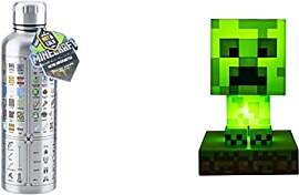 Paladone Minecraft Trinkflasche aus Metall &