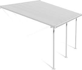 Palram Canopia Feria Terrassenüberdachung, weiß, 