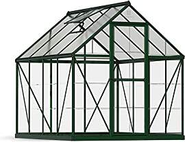 Palram Hybrid Gewächshaus, Grün, 247x185x208 cm