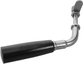 PAMINGONO Kaminofen Türgriff aus Edelstahl