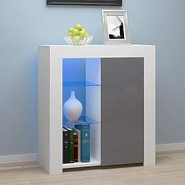 Panana Sideboard mit LED Beleuchtung Hochglanz