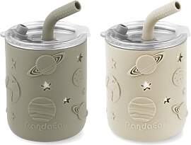 PandaEar Trinkbecher Kinder aus Edelstahl –